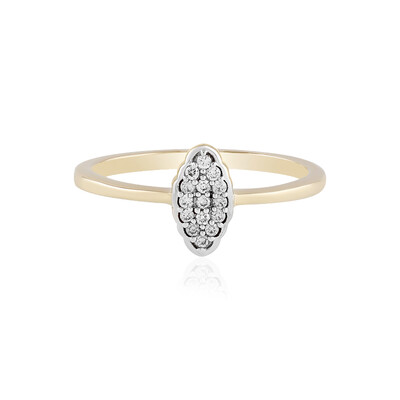 Bague en or et Diamant SI1 (H)