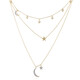 Collier en argent et Topaze blanche (M de Luca)