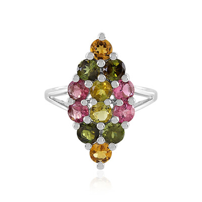Bague en argent et Tourmaline