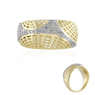 Bague en or et Diamant I4 (J) (Ornaments by de Melo)