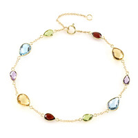 Bracelet en or et Topaze bleu ciel