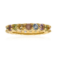 Bague en argent et Topaze bleu ciel