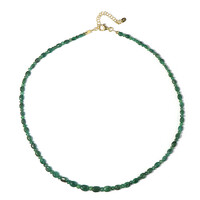 Collier en argent et Emeraude de Zambie