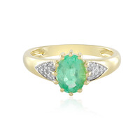 Bague en or et Emeraude de Colombie