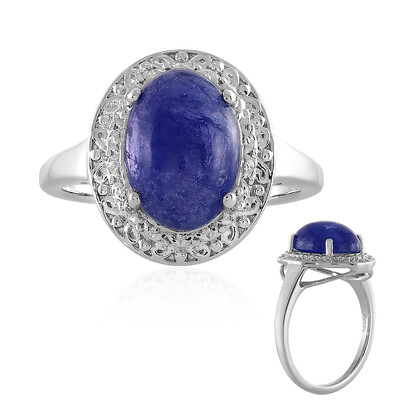 Bague en argent et Tanzanite