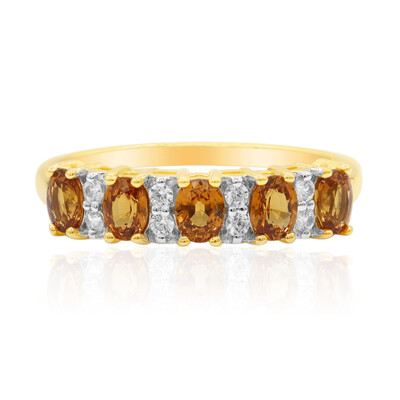 Bague en or et Grenat Spessartite (Adela Gold)