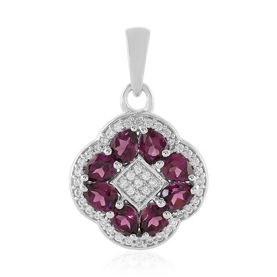 Pendentif en argent et Grenat de Tocantin