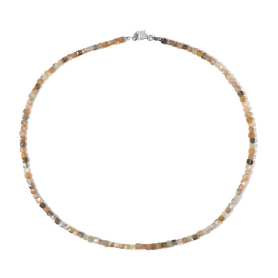 Collier en argent et Pierre de Lune