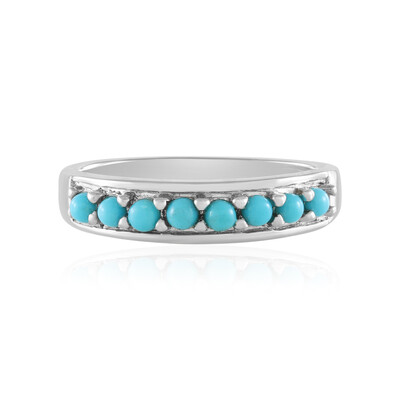 Bague en argent et Turquoise Sleeping Beauty
