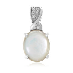Pendentif en argent et Coquillage d'Abalone