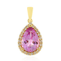 Pendentif en argent et Topaze jubilaire