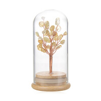 Accessoire en laiton et Citrine