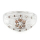 Bague en argent et Diamant fantaisie