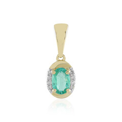 Pendentif en or et Emeraude de Colombie