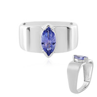 Bague en argent et Tanzanite