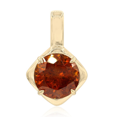 Pendentif en or et Sphalérite