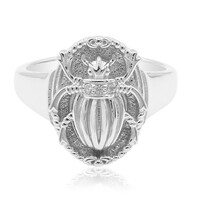 Bague en argent et Zircon