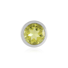 Pendentif en argent et Quartz citron