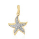 Pendentif en or et Diamant VVS1 (G) (Annette)