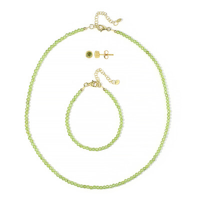 Parure en argent et Péridot