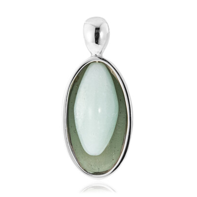 Pendentif en argent et Amazonite