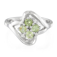 Bague en argent et Tourmaline Paraïba