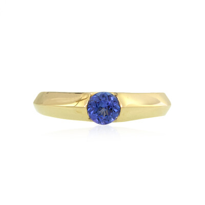 Bague en or et Tanzanite AAA (de Melo)
