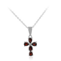 Collier en argent et Grenat