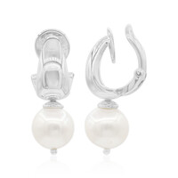 Clip d'oreille en argent et Perle de culture d'eau douce (TPC)