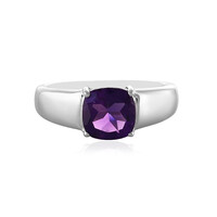 Bague en argent et Améthyste