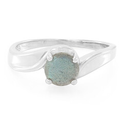 Bague en argent et Spectrolite