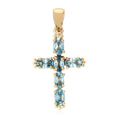 Pendentif en argent et Zircon de Ratanakiri