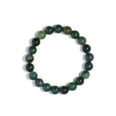 Bracelet et Agate mousse