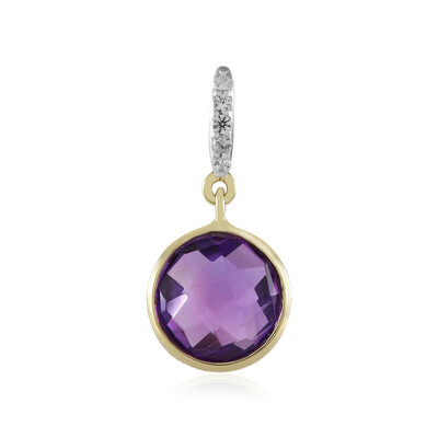 Pendentif en or et Améthyste