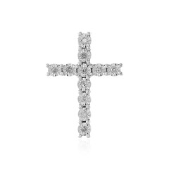 Pendentif en argent et Diamant I2 (H)