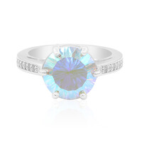 Bague en argent et Quartz Rayon de Lune