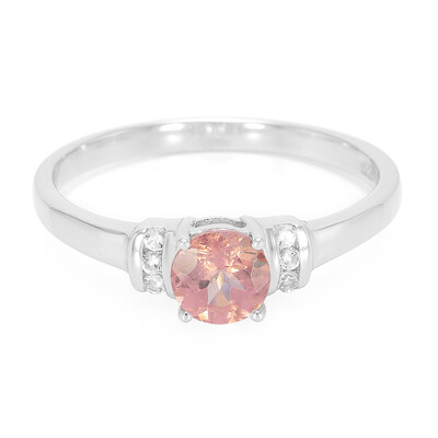 Bague en argent et Grenat de Malaya
