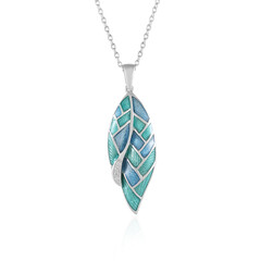 Collier en argent et Zircon (Adela Silber)