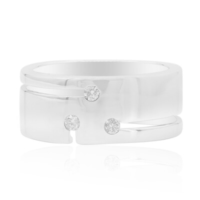 Bague en argent et Diamant I1 (G) (Annette)
