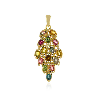 Pendentif en argent et Tourmaline