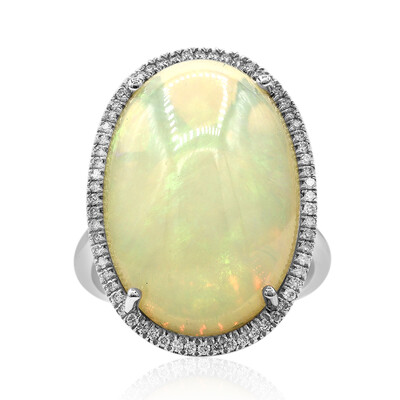 Bague en or et Opale Welo AAA (CIRARI)