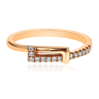 Bague en or et Diamant SI1 (H) (CIRARI)