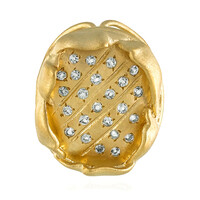 Pendentif en argent et Topaze blanche