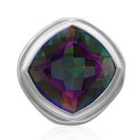 Pendentif en argent et Quartz mystique