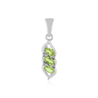 Pendentif en argent et Péridot de l'Arizona