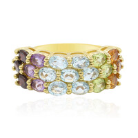 Bague en argent et Grenat