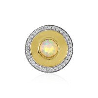 Pendentif en argent et Opale Welo