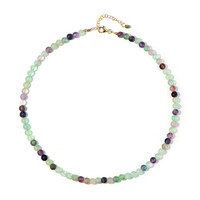 Collier en argent et Fluorite d'Argentine