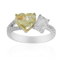 Bague en or et Diamant SI2 jaune (CIRARI)