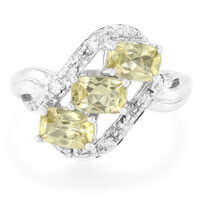 Bague en argent et Apatite Xia